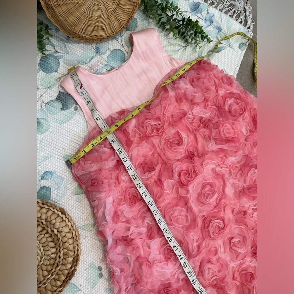 New Boutique Sample Handmade Tulle Rosette Women’s Baby Doll Dress Size Small - Picture 10 of 16